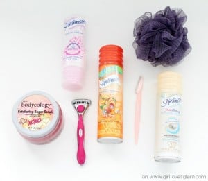 Skin beauty routine for body on www.girllovesglam.com #SkintimateStars