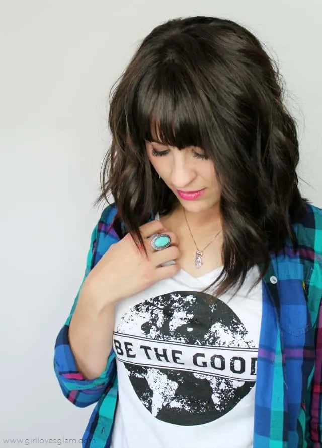 Be the Good in the World Shirt on www.girllovesglam.com