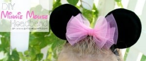 DIY Minnie Mouse Headband on www.girllovesglam.com