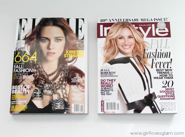 Elle and Instyle September 2014