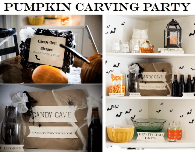 Pumpkin Carving Party - Do It Yourself Divas