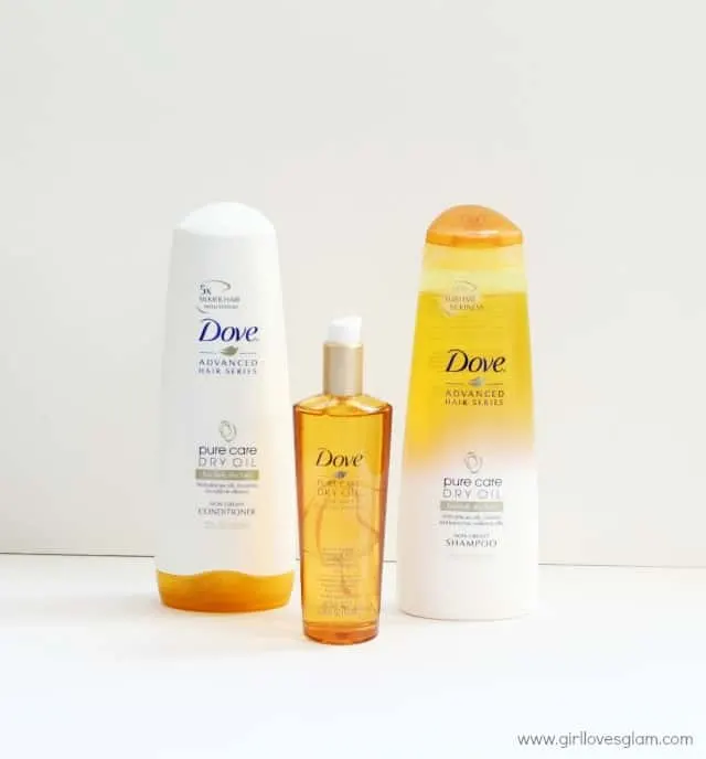 Dove Pure Care Dry Oil on www.girllovesglam.com