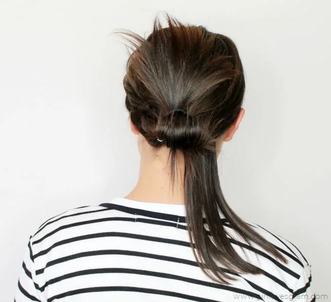 Easy Hairstyle Tutorial on www.girllovesglam.com