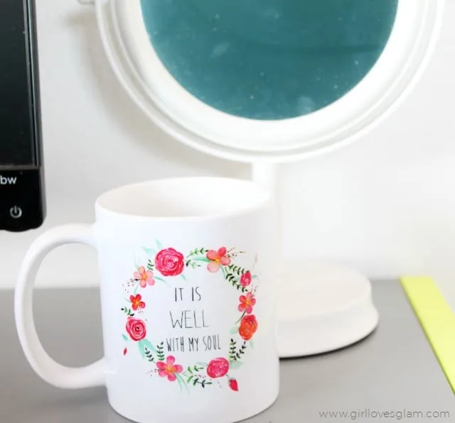 Floral Mug on www.girllovesglam.com