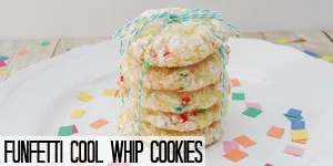 Funfetti Cool Whip Cookies
