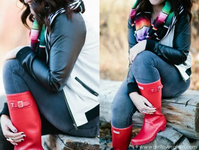 Comfortable and Colorful Fall Outfit on www.girllovesglam.com