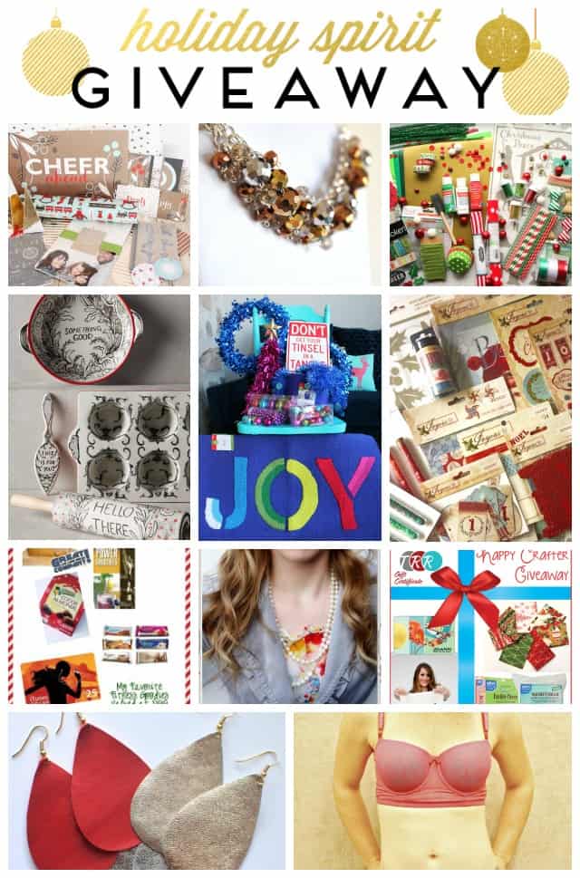 Holiday Spirit Giveaway Collage