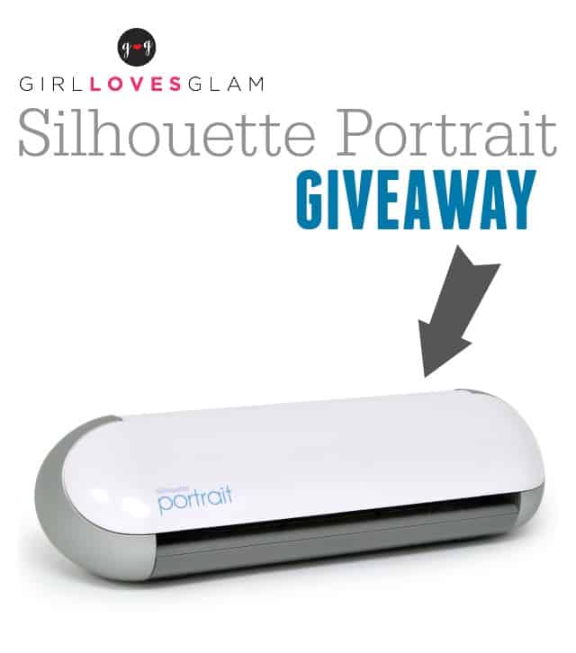 Silhouette Portrait Giveaway on www.girllovesglam.com