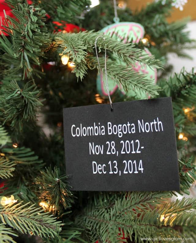 LDS Missionary Tag Christmas Ornament