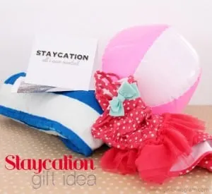 Staycation Family Gift Idea