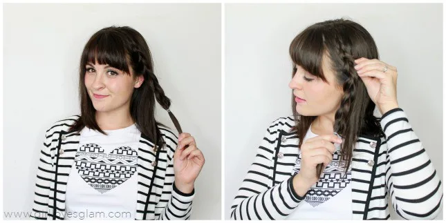 How to pancake a braid on www.girllovesglam.com
