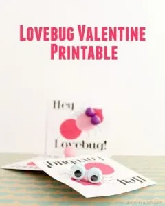 Lovebug Valentine Free Printable on www.girllovesglam.com