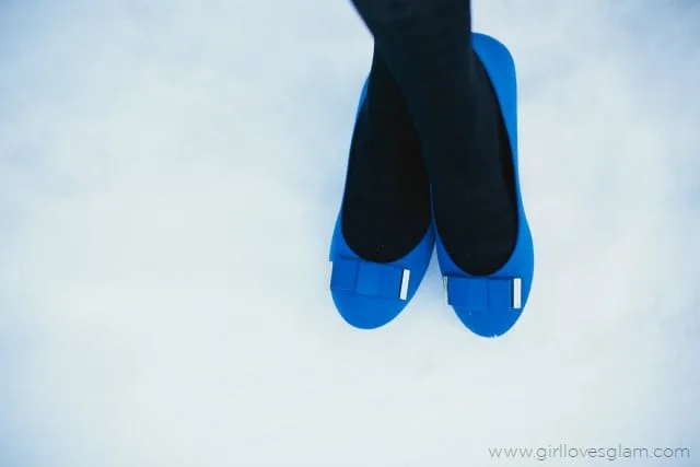 Payless Cobalt Blue Shoes on www.girllovesglam.com
