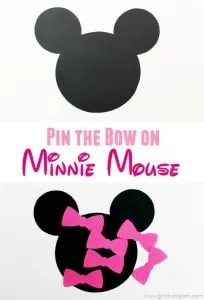 Pin the Bow on Minnie Mouse Game on www.girllovesglam.com