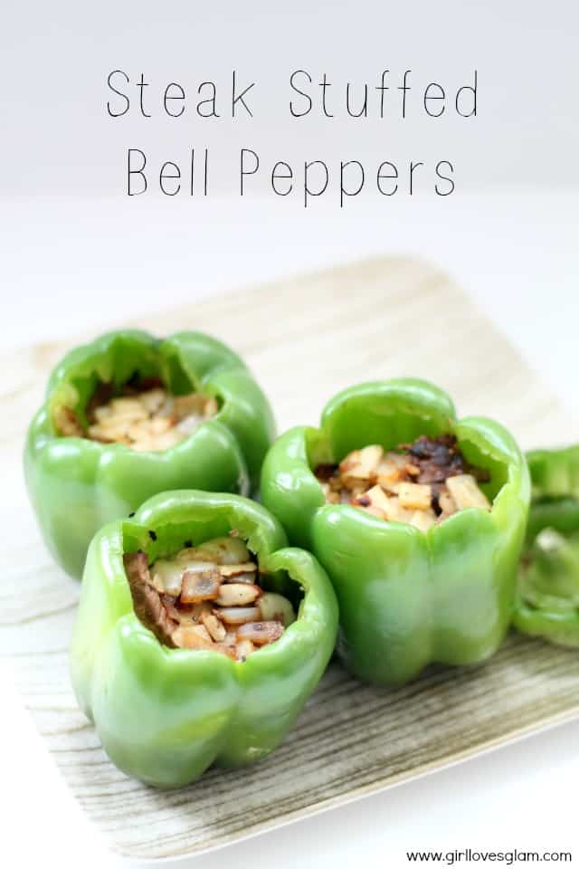 Stuffed Bell Pepper Recipe on www.girllovesglam.com