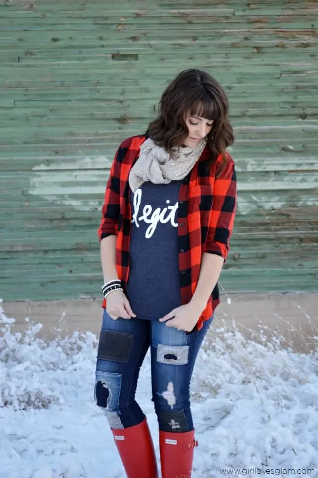 Winter Casual Outfit on www.girllovesglam.com