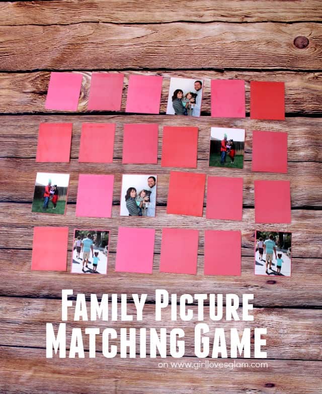 Family Picture Matching Game on www.girllovesglam.com