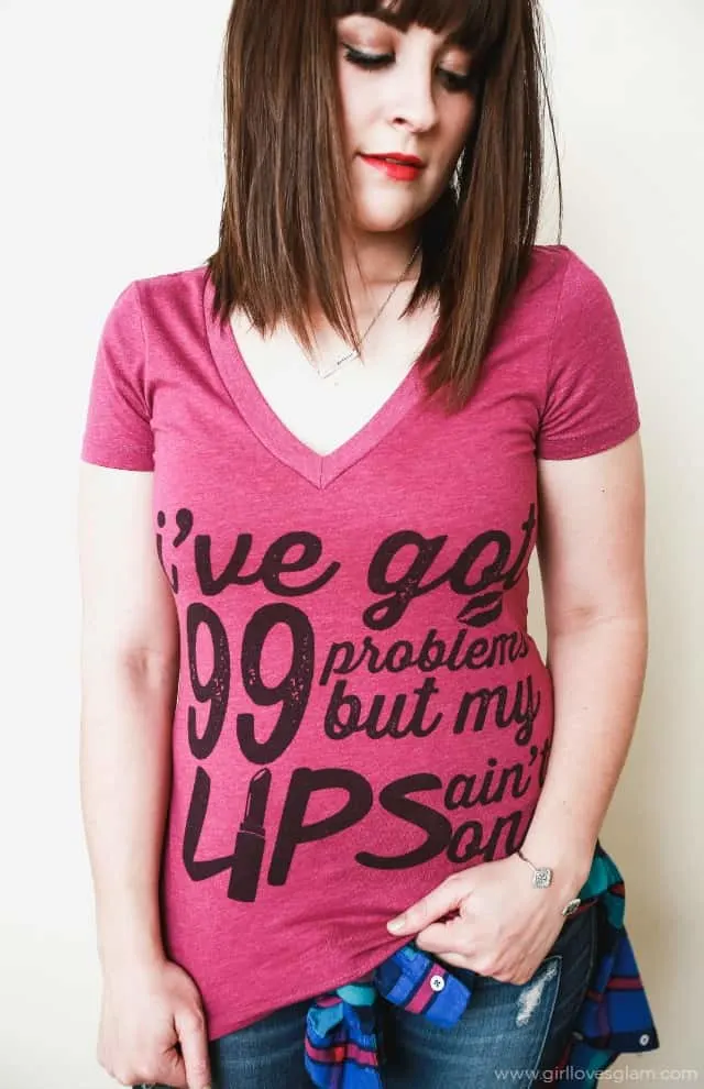 Got 99 problems tee on www.girllovesglam.com