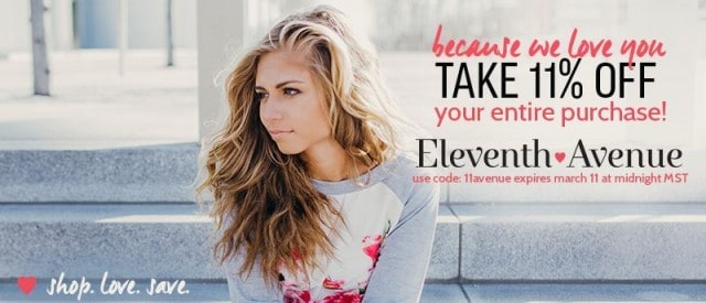 Eleventh Avenue Coupon Code