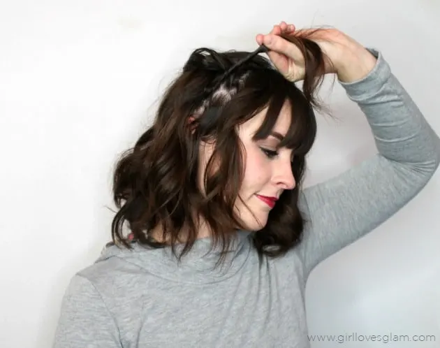 Easy Twist Hairstyle on www.girllovesglam.com
