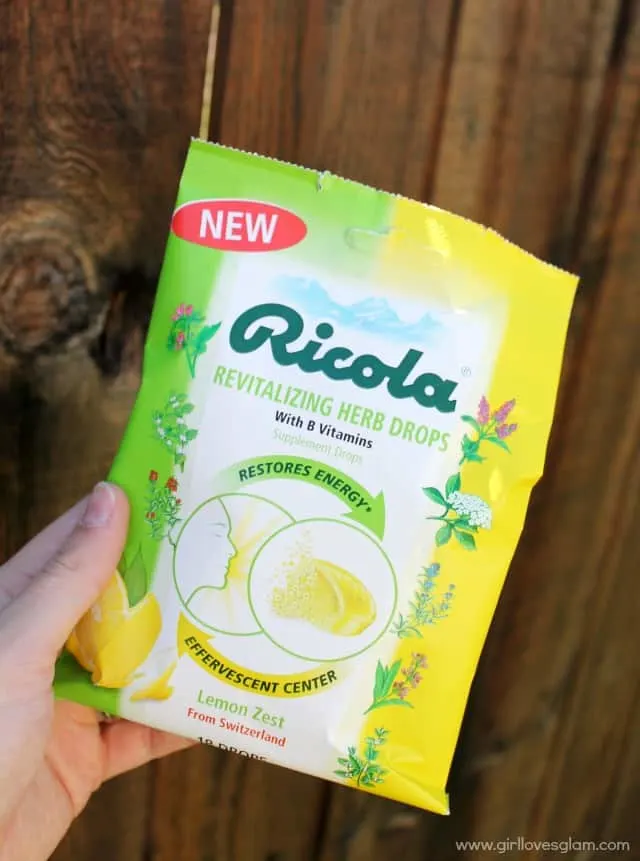 Ricola Revitalizing Herb Drops #swissherbs