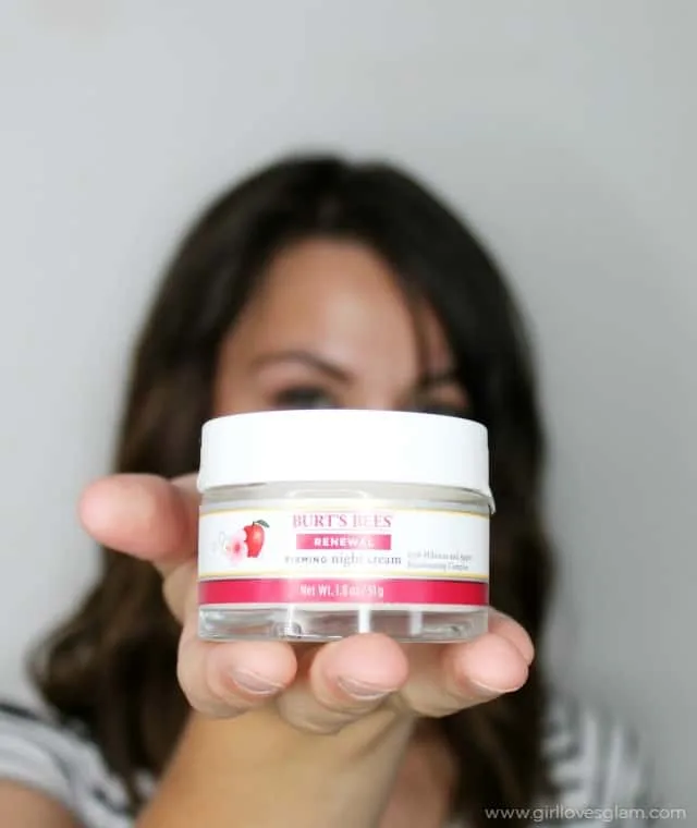 Burt's Bees Renewal Firming Night Cream on www.girllovesglam.com