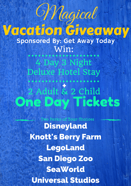 Give Away Today Magical Vacation Giveaway!