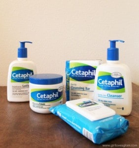 Cetaphil Cleansers and Lotion on www.girllovesglam.com