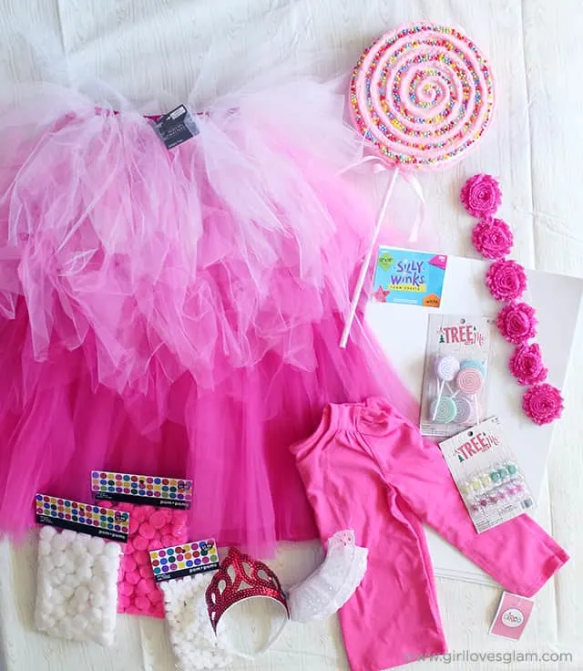 No Sew Vanellope Von Schweetz Costume from Wreck it Ralph Girl Loves Glam