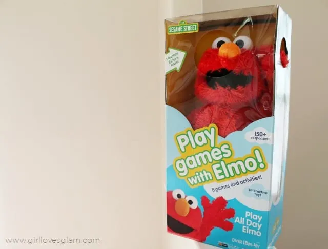 Elmo Play All Day on www.girllovesglam.com