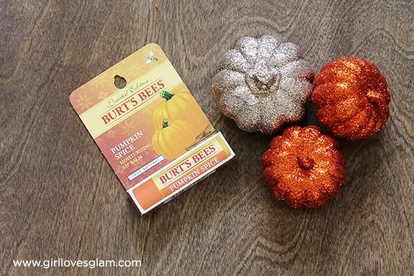 Burt's Bees Pumpkin Spice on www.girllovesglam.com