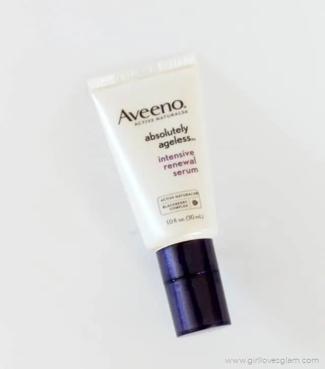 Aveeno Absolutely Ageless Intensive Renewal Serum on www.girllovesglam.com