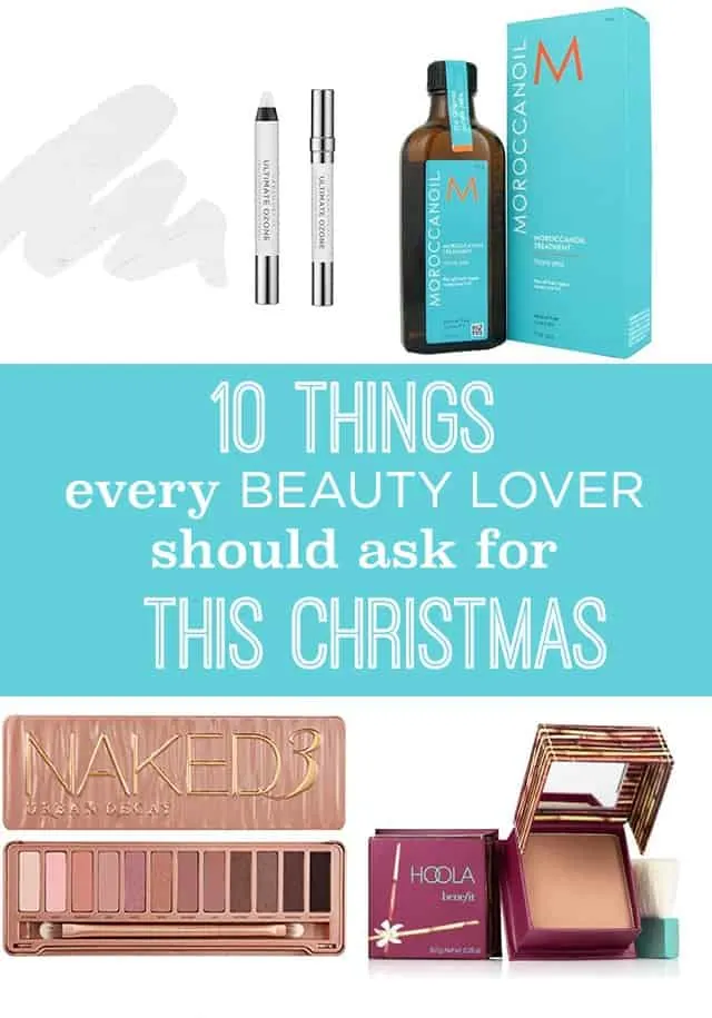 Beauty Christmas Wish List on www.girllovesglam.com