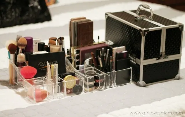 Makeup Organizer on www.girllovesglam.com