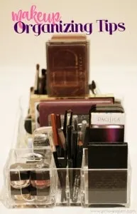 Makeup Organizing Tips on www.girllovesglam.com