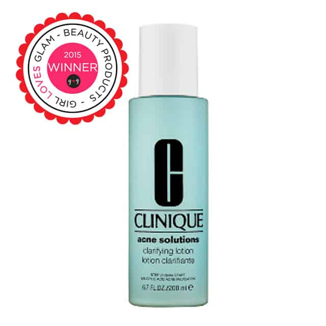 Clinique Acne Solutions Clarifying Lotion Award Winner