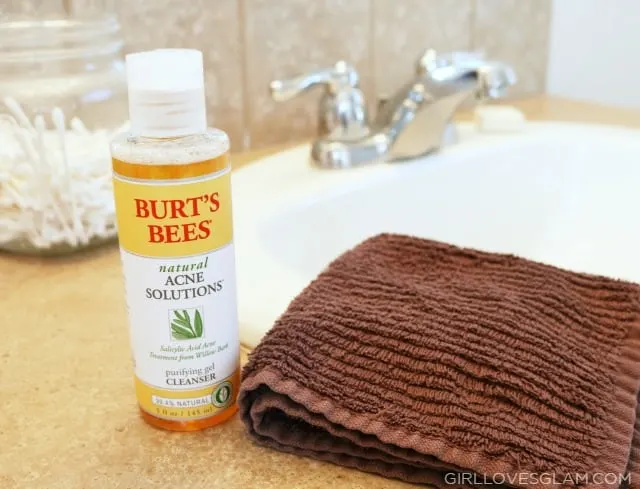 Burt's Bees Acne Gel Cleanser on www.girllovesglam.com