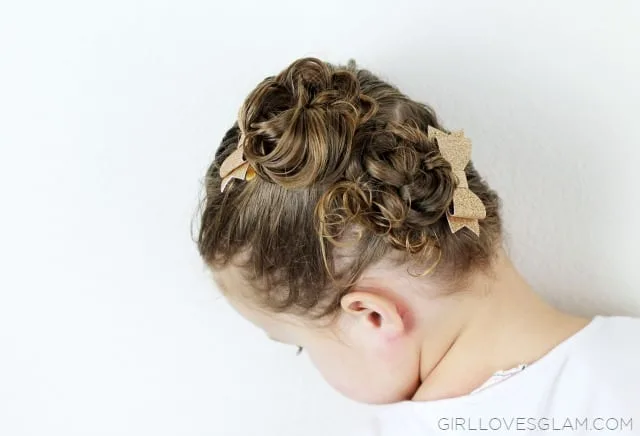 Little Girl Braided Hairstyle on www.girllovesglam.com
