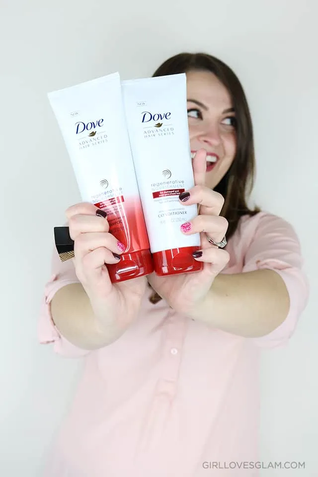 Dove Regenerative Collection Shampoo and Conditioner on www.girllovesglam.com