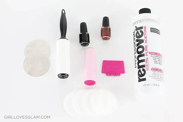 Things needed to use nail stamps on www.girllovesglam.com