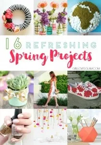 16 Refreshing Spring Projects on www.girllovesglam.com
