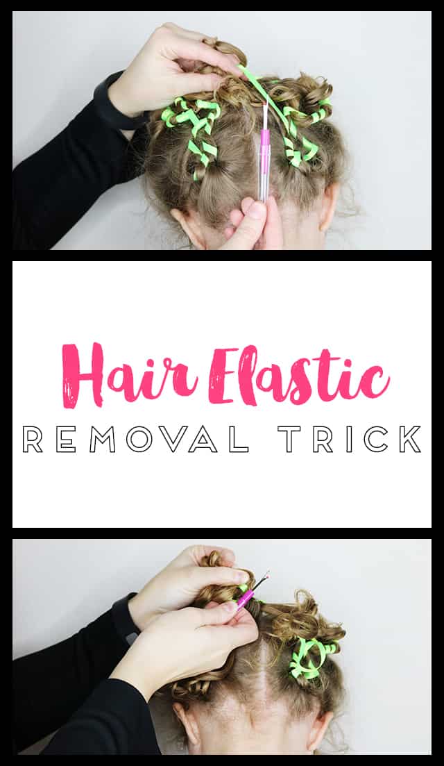 Life Hack: Hair Elastic Removal Trick