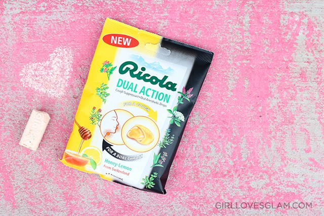 Ricola Dual Action Honey Lemon Drops on www.girllovesglam.com #swissherbs