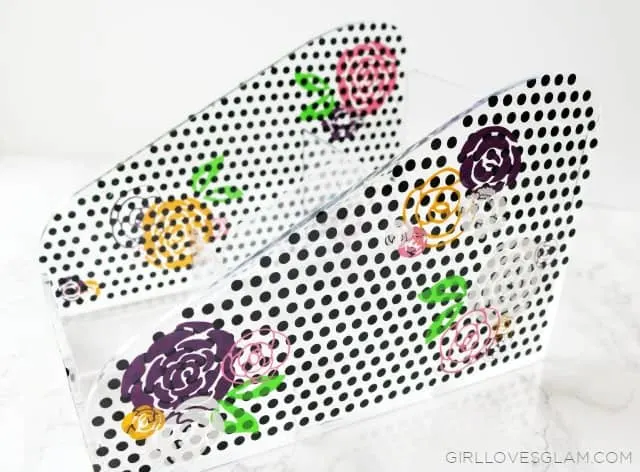 Acrylic Makeup Organizer on www.girllovesglam.com