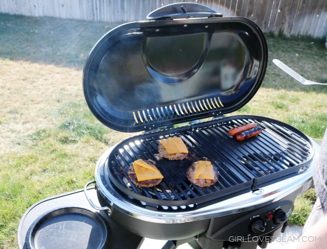 Coleman Portable Grill on www.girllovesglam.com