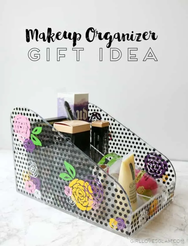 Makeup Organizer Gift Idea on www.girllovesglam.com