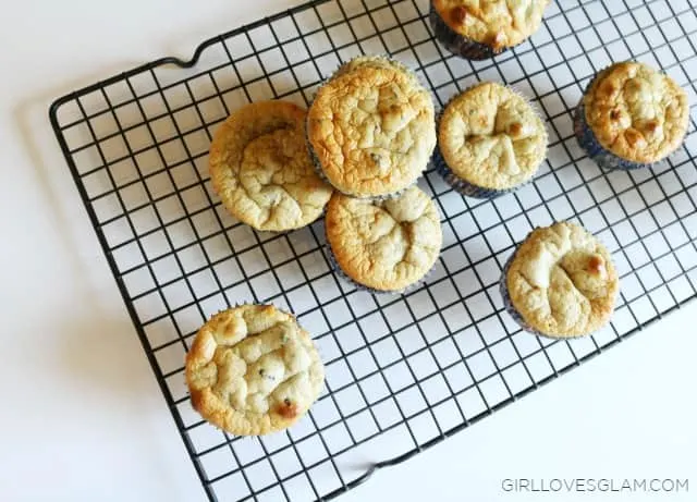 Gluten Free Blueberry Muffins on www.girllovesglam.com