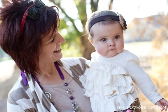 Harper and Grandma on www.girllovesglam.com