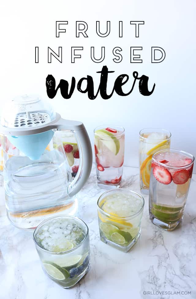 Fruit Infused Water on www.girllovesglam.com