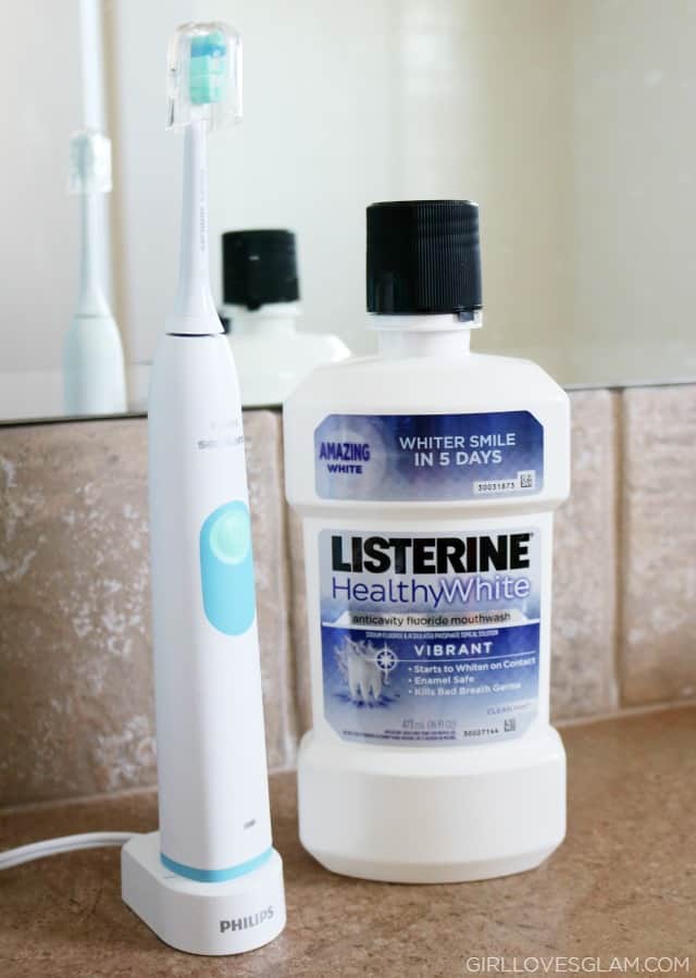 Listerine and Sonicare on www.girllovesglam.com